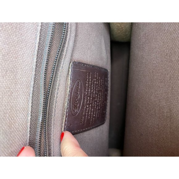 BRIGHTON DONNA CLASSIC Shoulder Bag Purse - 1996 - Leather - Excellent Condition - Picture 6 of 7